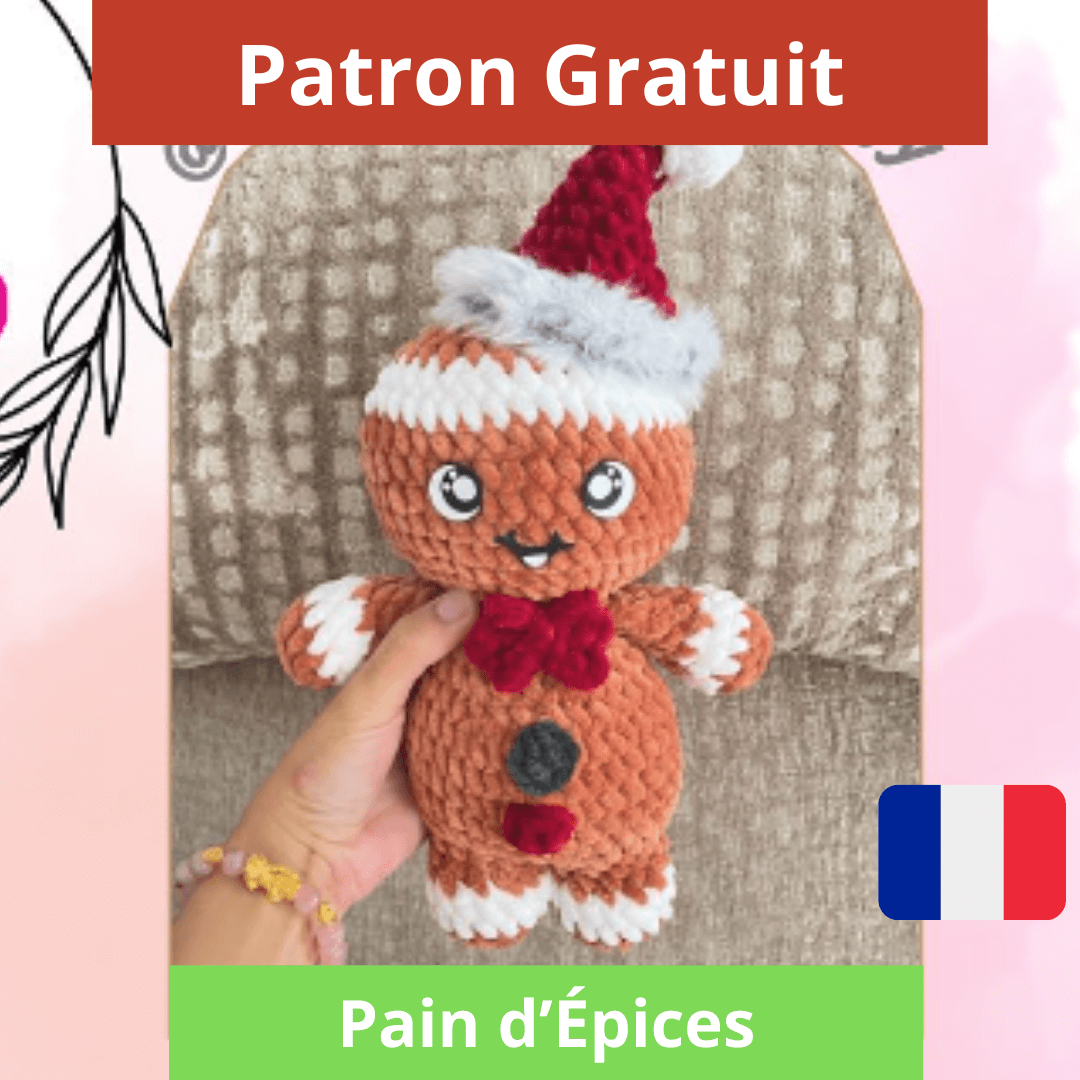 Patron gratuit Bonhomme pain d'épices