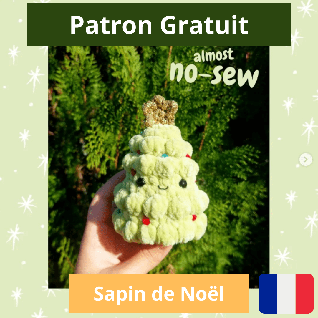 Patron gratuit sapin de Noël